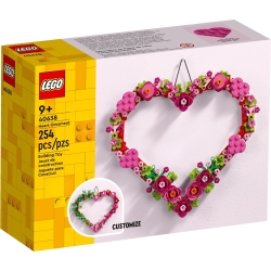 Klocki LEGO 40638 Ozdoba w kształcie serca SEASONAL